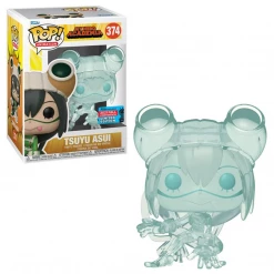Toy Temple Funko POP! Tsuyu Asui (Translucent) My Hero Academia #374 [2021 Fall Convention Exclusive Sticker]