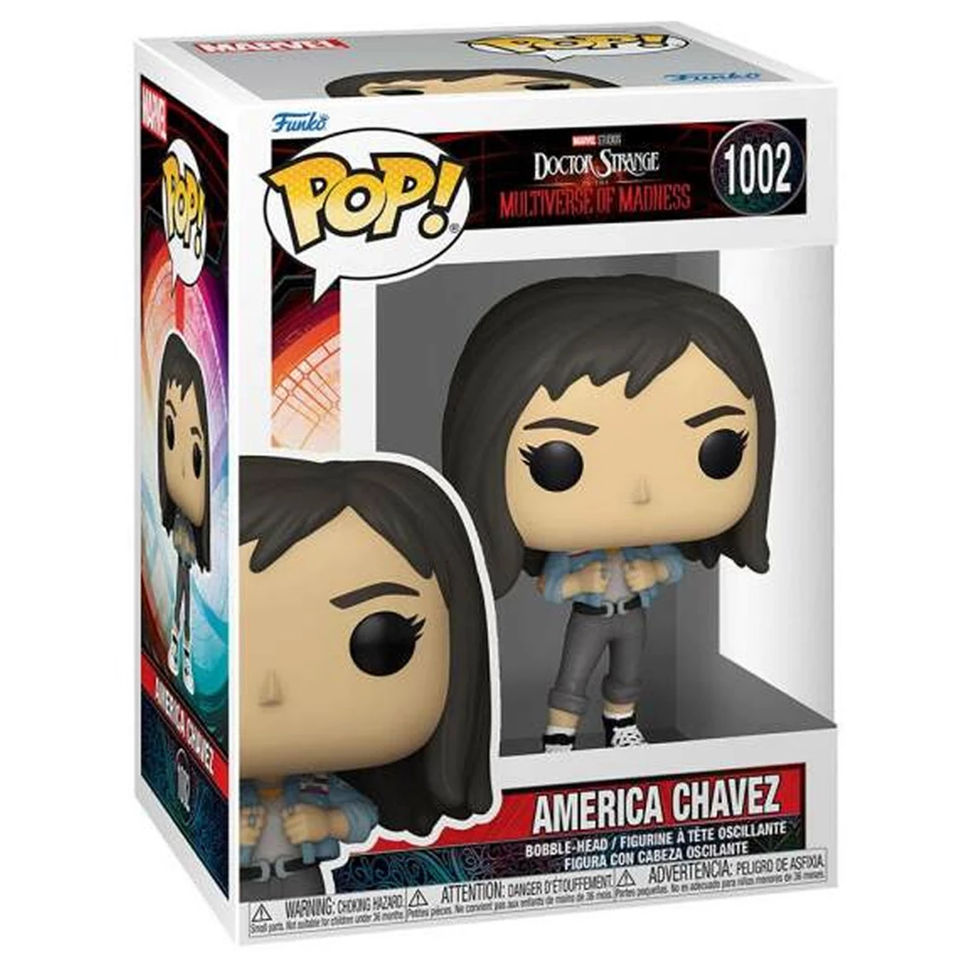 Funko POP! America Chavez Marvel Studios Doctor Strange And The Multiverse Of Madness #1002 3 Funko POP! America Chavez Marvel Studios Doctor Strange And The Multiverse Of Madness #1002