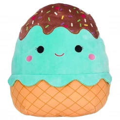 Kelly Toys Squishmallow 5 Inch Mini Food Plush | Maya The Mint Ice Cream