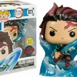 Toy Temple Funko POP! Tanjiro Kamado (Dragon) Demon Slayer #873 [GITD Special Edition]