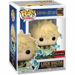 Entertainment Earth Funko POP! Luck Voltia Black Clover #1102 [AAA Anime Exclusive] (Common And Chase Bundle) PRE-ORDER