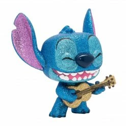 Funko POP! Stitch With Ukulele Disney Lilo & Stitch #1044 Diamond Collection [Entertainment Earth]