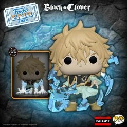 Entertainment Earth Funko POP! Luck Voltia Black Clover #1102 [AAA Anime Exclusive] (Common And Chase Bundle) PRE-ORDER