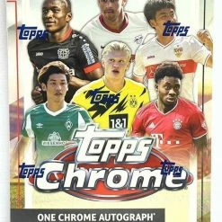 Toy Temple 2020-21 Topps Chrome Bundesliga Soccer Hobby Box (Sealed) Trading Cards